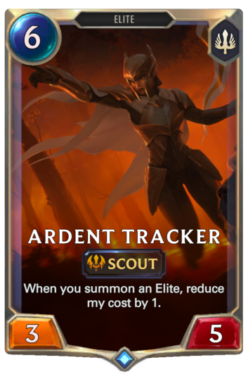 Ardent Tracker Legends Of Runeterra Card RuneterraFire