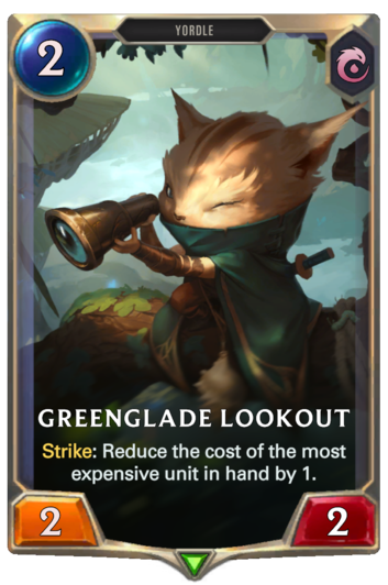 Greenglade Lookout Legends Of Runeterra Card Runeterrafire