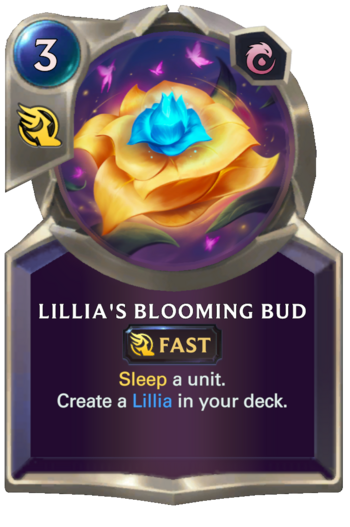 Lillia's Blooming Bud Card