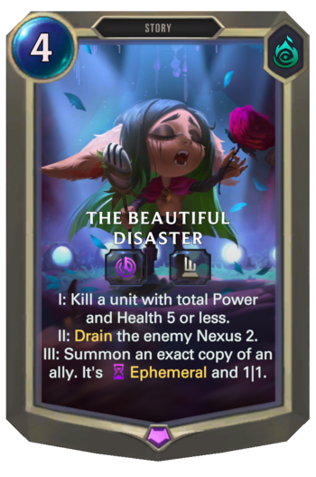 The Beautiful Disaster Card