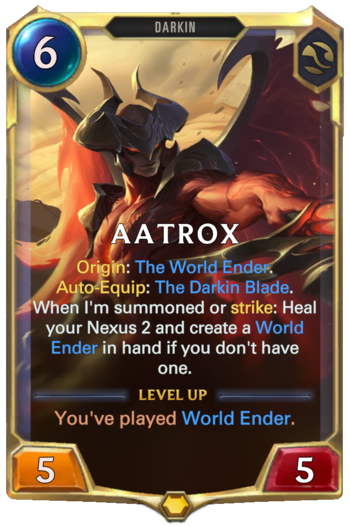 Skill: The World Ender :: Legends of Runeterra Card :: RuneterraFire
