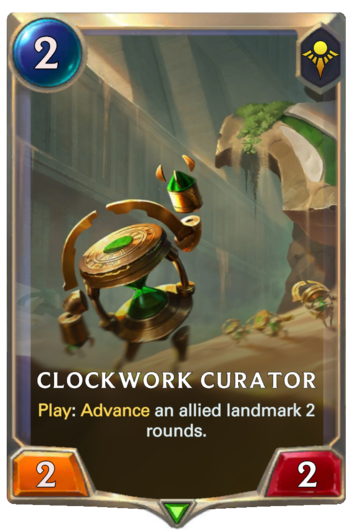 Clockwork Curator :: Legends of Runeterra Card :: RuneterraFire