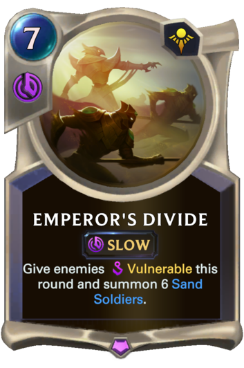 Emperor's Divide :: Legends of Runeterra Card :: RuneterraFire