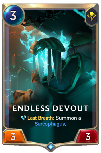 Endless Devout :: Legends of Runeterra Card :: RuneterraFire