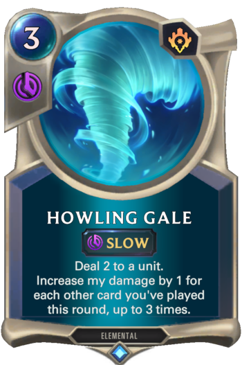 Howling Gale Card
