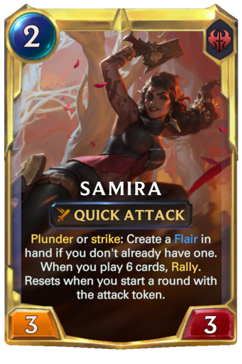 Leveled Samira Legends Of Runeterra Card Runeterrafire