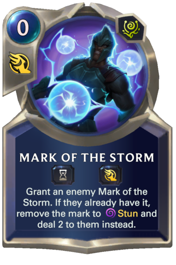 Mark of the Storm Card