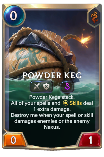 Powder Keg :: Legends of Runeterra Card :: RuneterraFire