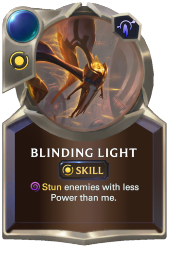 Skill: Blinding Light Card