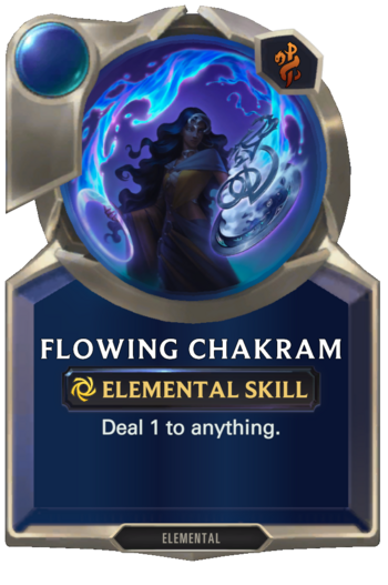 Skill: Flowing Chakram Card