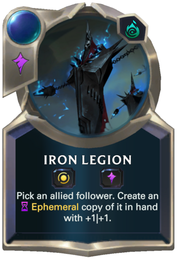 Skill: Iron Legion Card