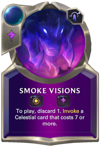 Skill: Smoke Visions :: Legends of Runeterra Card :: RuneterraFire