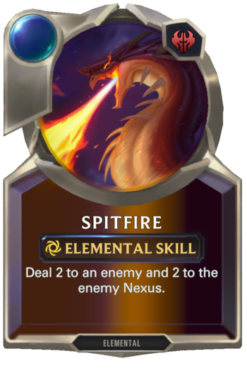 Skill: Spitfire Card