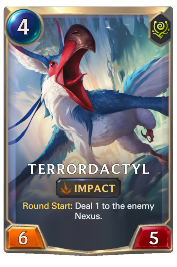 Terrordactyl :: Legends of Runeterra Card :: RuneterraFire