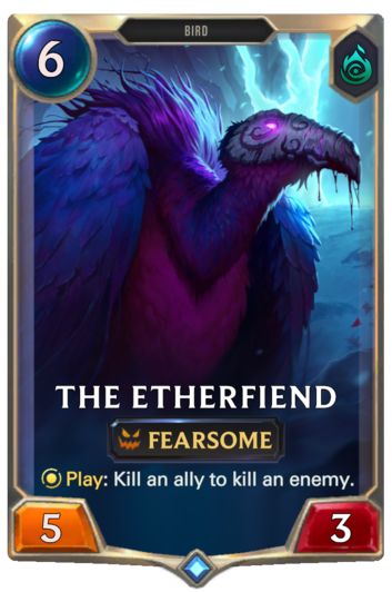 The Etherfiend :: Legends of Runeterra Card :: RuneterraFire