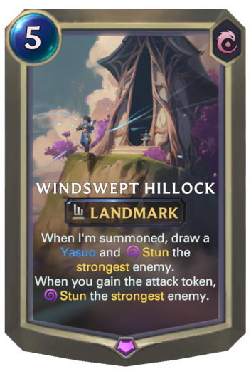 Windswept Hillock :: Legends of Runeterra Card :: RuneterraFire